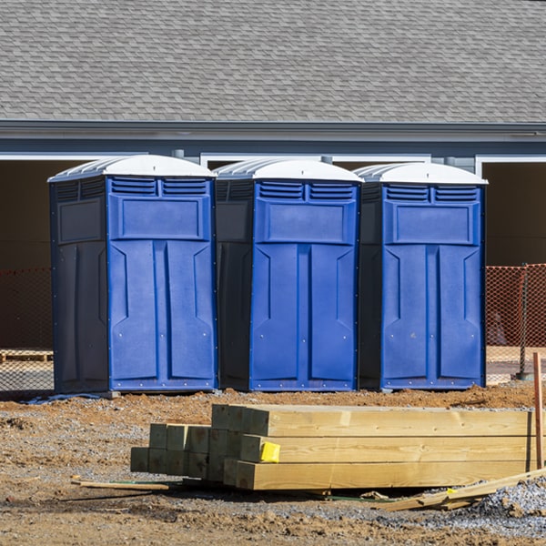 do you offer hand sanitizer dispensers inside the portable toilets in Dixon